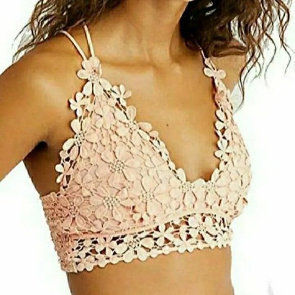Free People Miss Dazie Crochet Lace Bralette - Picture 5 of 12